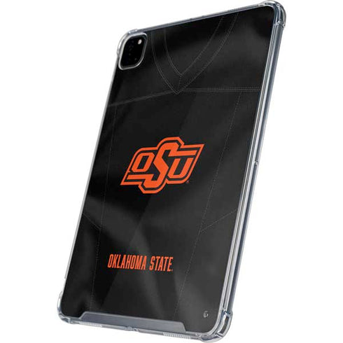 Oklahoma State University Black Jersey iPad Pro 12.9in (2020) Clear Case